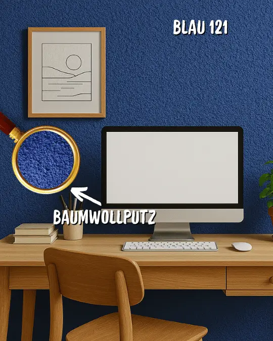 Baumwollputz Blau FLOXXAN – Bild 2