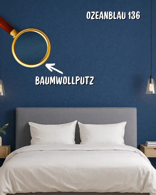 Baumwollputz Ozeanblau FLOXXAN – Bild 2
