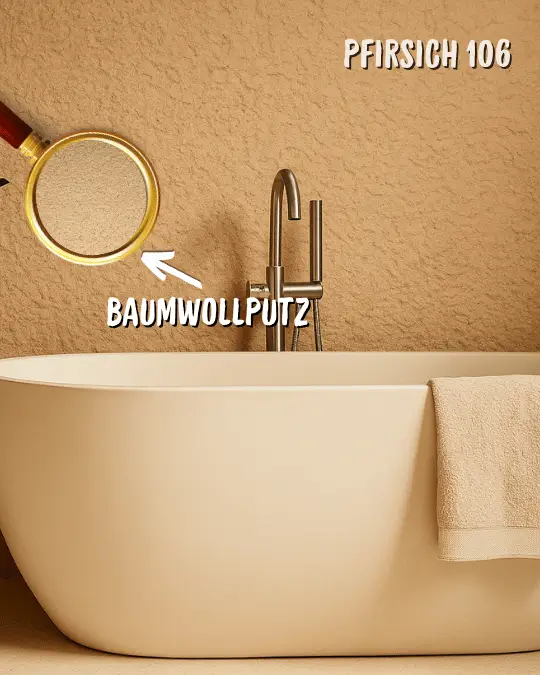 Baumwollputz Pfirsich FLOXXAN – Bild 2