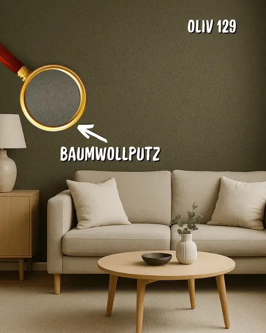 Baumwollputz Oliv FLOXXAN – Bild 2