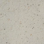 Baumwollputz Weiß mit Farbchips Braun und Beige FLOXXAN
